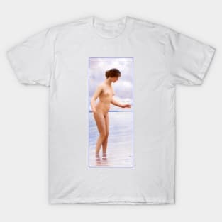 In the Water by Eugen von Blaas T-Shirt